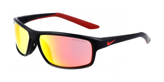 Nike NIKE RABID 22 M N IU8094X Matte black/red mirror 62/14/130 UNISEX Zonnebrillen van Nike