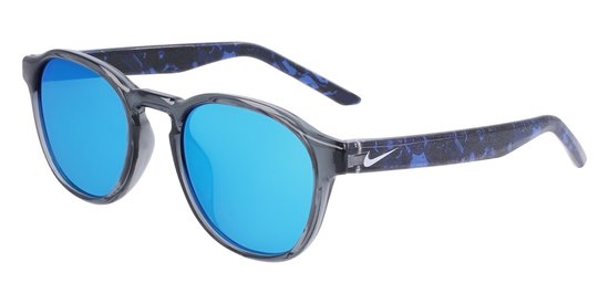Nike NIKE SMASH M DZ7383 Dark grey/blue mirror 47/19/130 CHILD Zonnebrillen van Merkloos