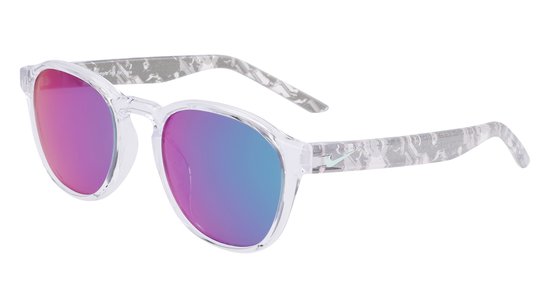 NIKE NIKE SMASH M N IU8052X 900 CLEAR/GREEN MIRROR 47/19/130 CHILD Zonnebrillen van Merkloos