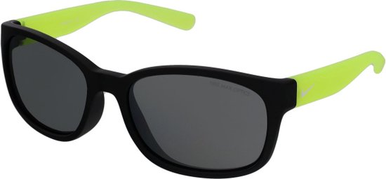 Nike NIKE SPIRIT EV0886 001 MT BLACK/VT W-GY W/SIL FL LENS 51/16/115 TEEN Zonnebrillen van Nike