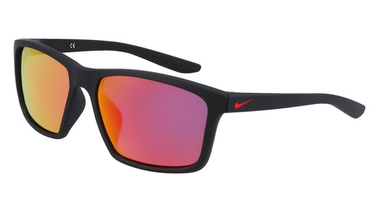 NIKE NIKE VALIANT M FJ1998 016 MATTE BLACK/GREY/INFRARED 60/17/135 UNISEX Zonnebrillen van Nike