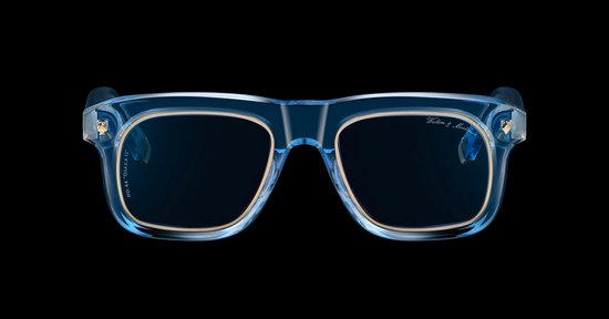 No.44 "Osaka II" Limited Edition Sunglasses - Côte d'Azur Blue Color van VIU Eyewear