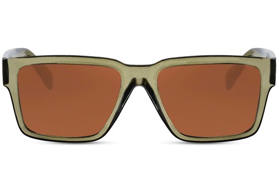 Nydo Eyewear - Zonnebril - Groen - Sunglasses - Zwart - Bruin van Merkloos