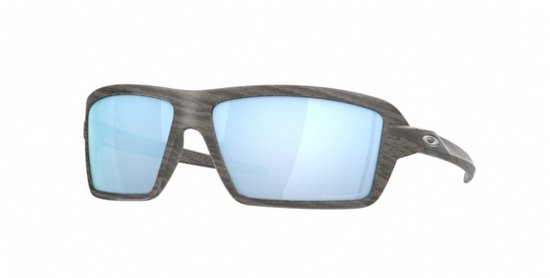 Oakley Cables Woodgrain/ Prizm Deep H2O Polarized - OO9129-06 van Oakley