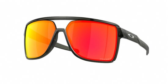 Oakley Castel Matte Grey Smoke/ Prizm Ruby - OO9147-05