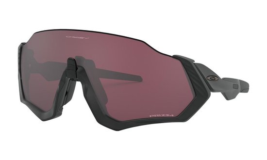 Oakley Flight Jacket Matte Black W/prizm Road Black van Oakley