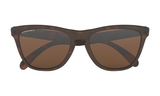Oakley Frogskin Matt Tortoise Zonnebril 0OO9013 9013C5 55 - Tortoise van Merkloos