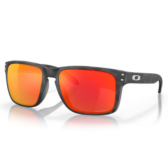 Oakley Holbrook XL zonnebril matte black camoflauge/ prizm ruby van Oakley