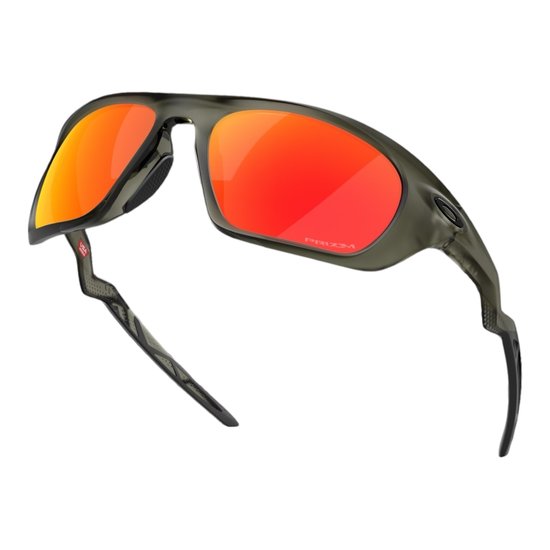Oakley - Lateralis - Matte Olive Ink - Prizm Ruby van Merkloos