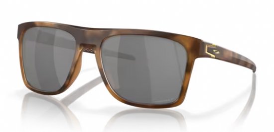Oakley Leffingwell Matte Brown Tortoise/ Prizm Black Polarized - OO9100-18