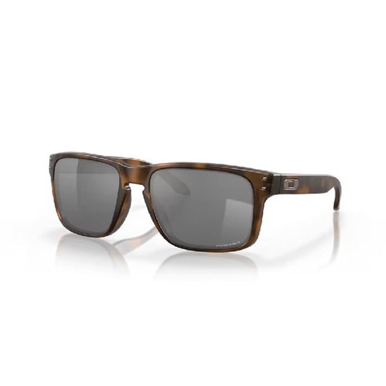 Oakley zonnebril - Holbrook - Matte brown tortoise - prizm black irridium lens van Oakley