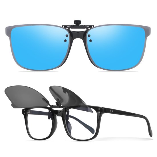 Omgoods - Clip-On Zonnebril met UV400 Bescherming