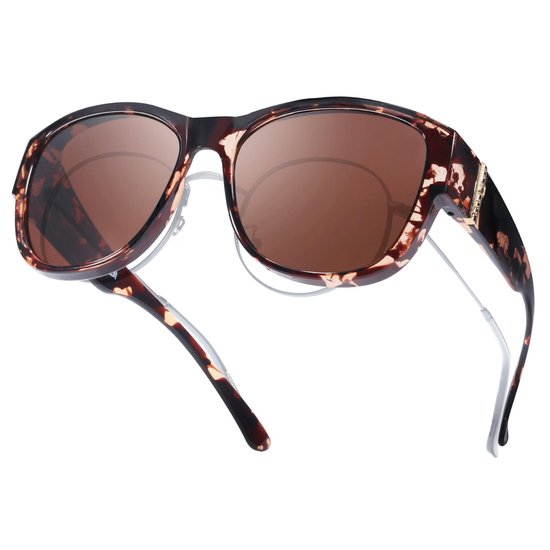 Omgoods - Polarized Zonnebril voor Over Glazen met UV400 Bescherming