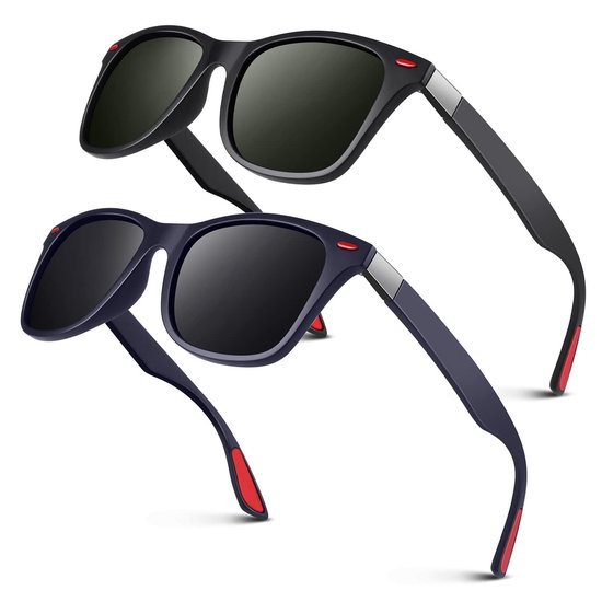 Omgoods - Retro Polarized Zonnebril voor Volwassenen met UV400 Bescherming