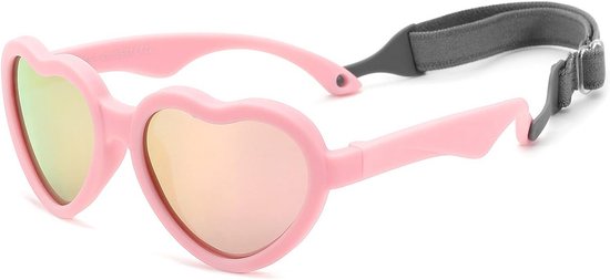 Onbreekbare Gepolariseerde Babyzonnebril met Riem Hartvormig 0-12 Maanden van Merkloos
