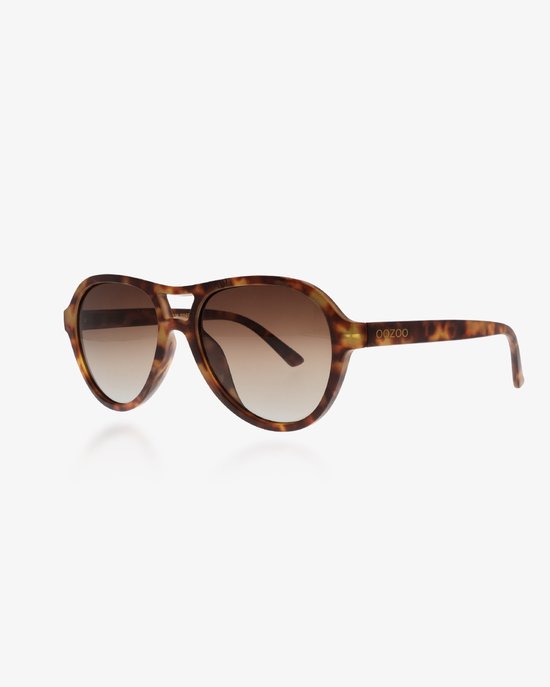 OOZOO Sunglasses - bruine tortoise zonnebril - SG011-TB