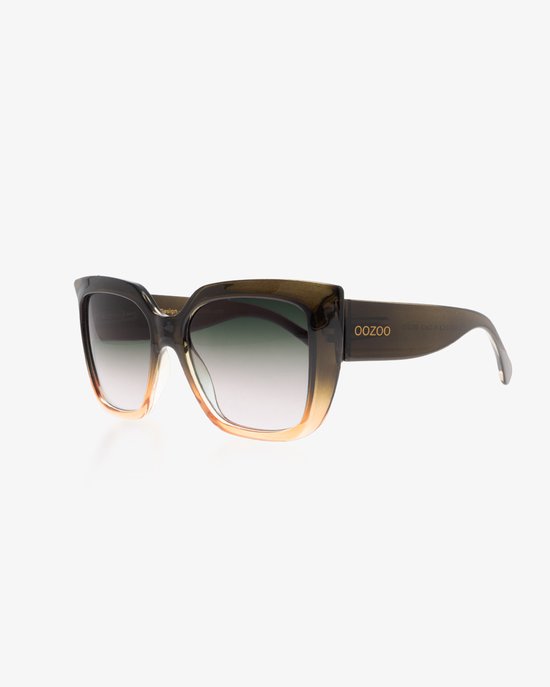 OOZOO Sunglasses - donkergroen/licht roze zonnebril - SG012-GS