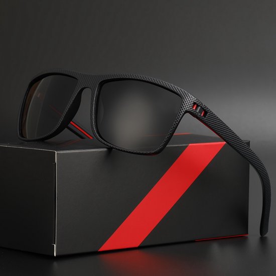 Opulfy - Zonnebril Heren en Dames - Gepolariseerd - Zwart van Opulfy