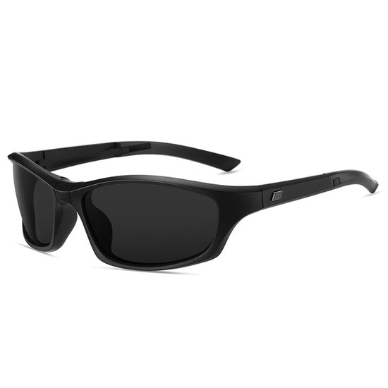 Opvouwbare Gepolariseerde Sport Zonnebril - Fietsbril - heren / dames - UV400 Bescherming - Anti-Glare & HD Zicht - Compact Design - Voor Autorijden, Vissen & Outdoor - Ideaal voor Reizen - Zwart