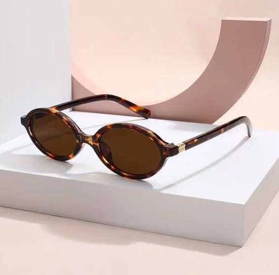 Ovale zonnebril​ Dames zonnebril​​ - Vintage zonnebril​ - lijkt op miumiu dupes​ - Festival zonnebril - Hippe zonnebril - Viral Retro bril - lijkt op miumiu zonnebril - sunglasses van Sayyesyes