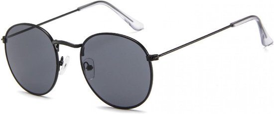 Ovale Zonnebril Vrouwen/Mannen Vintage Kleine Zwart Rood Geel Shades Zonnebril Oculos De Sol-C1