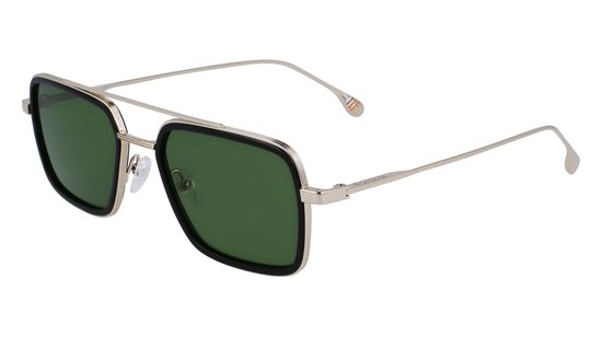 PAUL SMITH PS23101S HUGON 719 GOLD/BLACK/GREEN 52/19/145 MALE Zonnebrillen van Merkloos