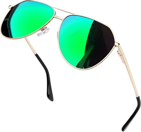 Piloten Zonnebril - Aviator Bril - Buitenactiviteiten - Gepolariseerde Lenzen - UV400 Bescherming