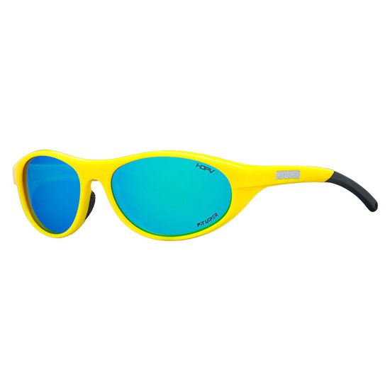 Pit Viper Heiney Altimeter Gepolariseerde Zonnebril Goud Polarized Blue Man,Vrouw