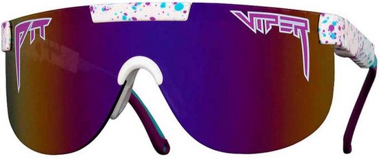Pit Viper The Elipticals Jet Ski Zonnebril Goud Rainbow Mirror/CAT3 van Merkloos