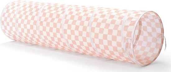 Play Tunnel Check Apricot Star van Kid’s Concept.