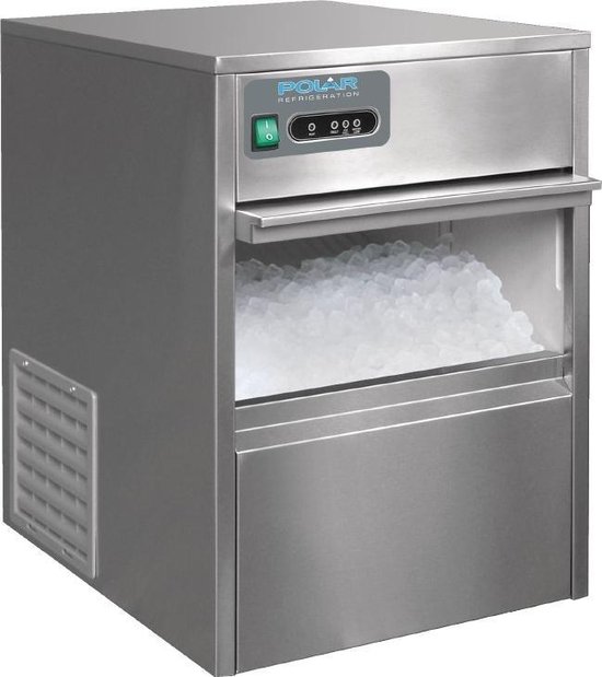 Polar - IJsblokjesmachine - 20kg Output T316 - Horeca & Professioneel van Polar