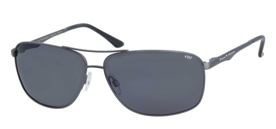 Polar Specs® Heren Zonnebril PS9082 – Gun Metal – 0.74 TAC Polarized Black – Small/Medium van Polar