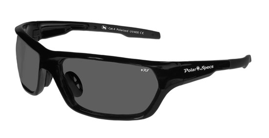 Polar Specs® Polariserende Zonnebril Atmosphere PS9025 – Shiny Black – Polarized Black Extra Dark Cat.4 – Medium – Unisex van Polar Specs