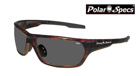 Polar Specs® Polariserende Zonnebril  Atmosphere PS9025 – Tortoise Brown – Polarized Black – Medium van Polar Specs