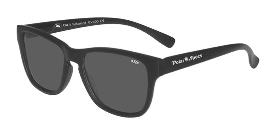 Polar Specs® Polariserende Zonnebril Wave Classic PS9011 – Mat Black – Polarized Black Extra Dark Cat.4 – Small – Unisex van Polar Specs