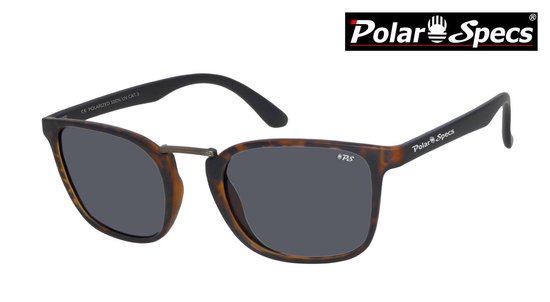 Polar Specs® Zonnebril Iconic PS9095 – Havana Bruin – Polariserend Zwart – Medium – Unisex van Polar Specs