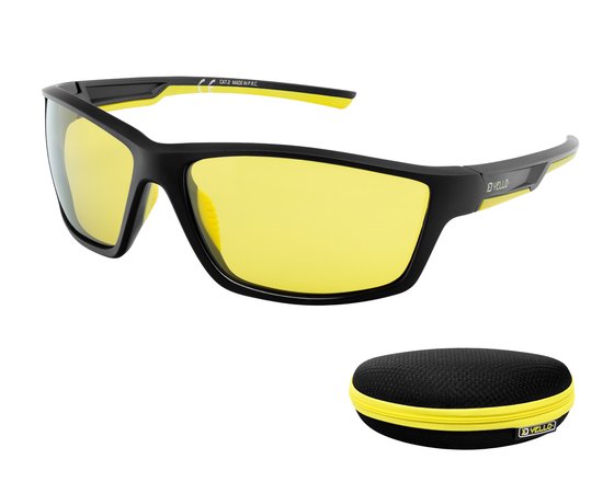 Polariserende Yellow Vis Zonnebril Gele Lenzen Hoog Contrast Visbril Vis Bril Schemering Bewolkt