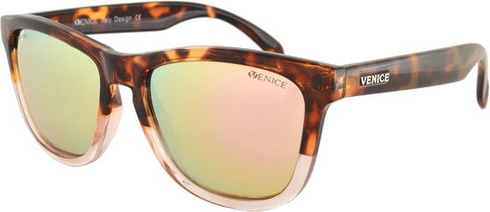 Polariserende Zonnebril Dames en Heren met UV400 Bescherming - Transparant Roze Montuur van Karsaer