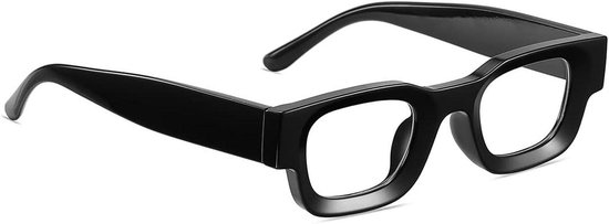 Polariserende Zonnebril - Dames Heren - Bescherming Tegen Zon - Dik Montuur - 113 mm - Zwart