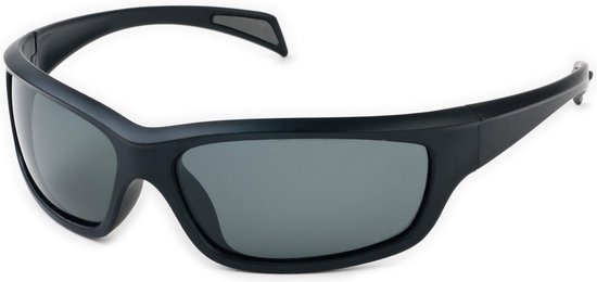 Polariserende Zonnebril HyperPolar Antislip Zwart– Bootbril Sportzonnebril Sport Vis Boot Fiets Fietsbril Visbril van Polar