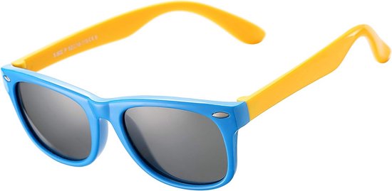 Polarized Kinderzonnebril Flexibel Frame UV400 Veilig voor Jongens en Meisjes 3-8 Jaar van Merkloos