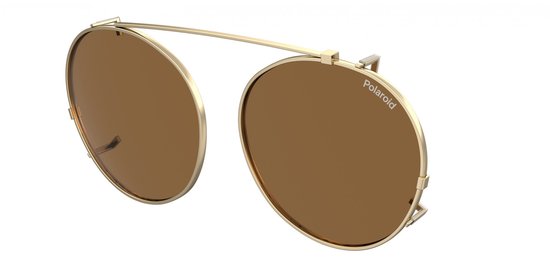 Polaroid Ancillaries PLD 2000/C-ON Gold brown 52/13/1 UNISEX Zonnebrillen van Merkloos