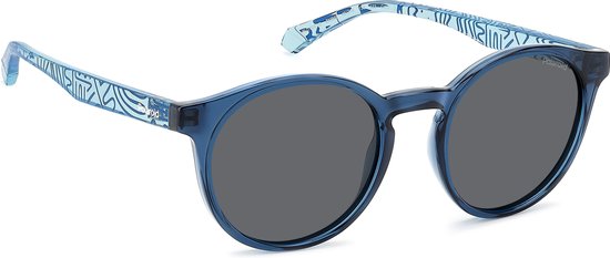 Polaroid kids Zonnebril PLD 8061/S Volwassenen Blauw Polariserend van Polaroid