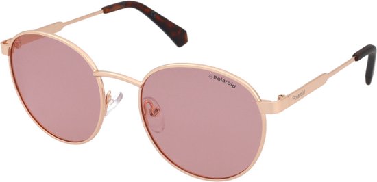 POLAROID Kinderen PLD 8039/S DDB GOLD COPPER 49/17/130 JUNIOR Zonnebrillen van Merkloos