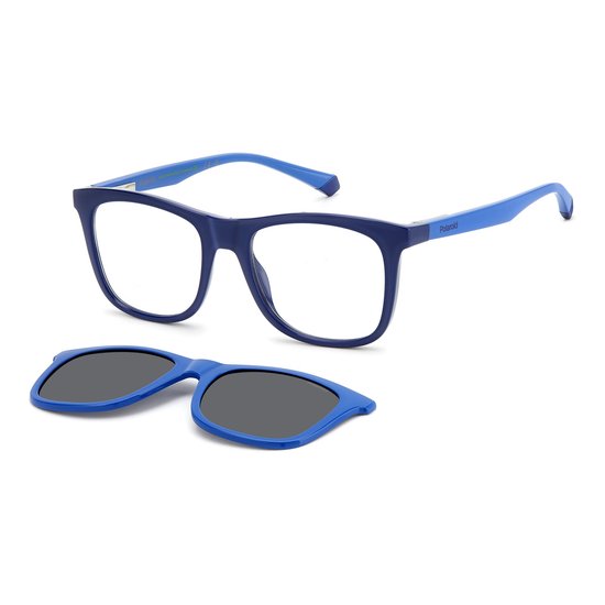 POLAROID Kinderen PLD 8055/CS ZX9 BLUE AZURE 46/16/130 JUNIOR Zonnebrillen van Merkloos