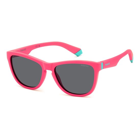 POLAROID Kinderen PLD 8056/S 8KJ MATTE PINK 49/14/130 JUNIOR Zonnebrillen van Merkloos