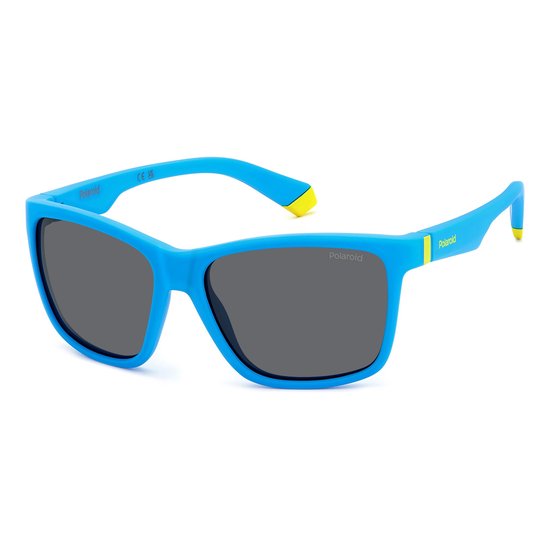 POLAROID Kinderen PLD 8057/S FLL MATTE BLUE 50/13/130 JUNIOR Zonnebrillen van Merkloos