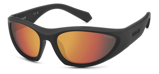 Polaroid® Lorenzo Musetti Orange Sports Master ATP Tennis Sportzonnebril Tenniszonnebril Sportbril van Polaroid
