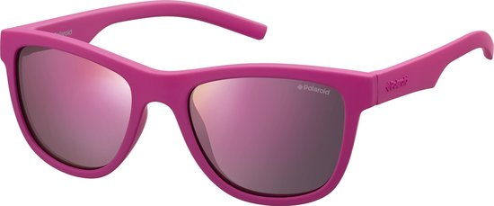 Polaroid® Onbreekbare Lichtgewicht Kinderzonnebril 4 - 8 jaar Pink Girl UV-Bescherming Kinderbril van Merkloos