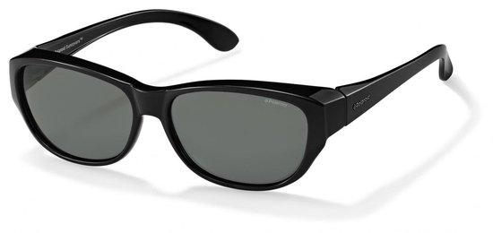 POLAROID OVERZETBRIL Zonnebril (P8407) Volwassenen Zilverkleurig Volledig omrand Polarizerend van Polaroid